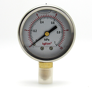 PG-024 Glycerin pressure gauge Silicon pressure gauge