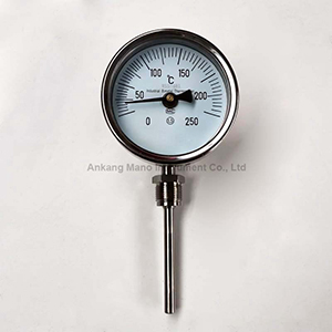TG-011L Bimetal thermometer SS lower mount